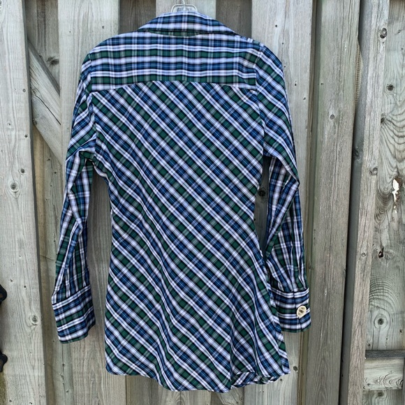 NEW| ZARA 100% Cotton Plaid Shirt - Picture 13 of 16